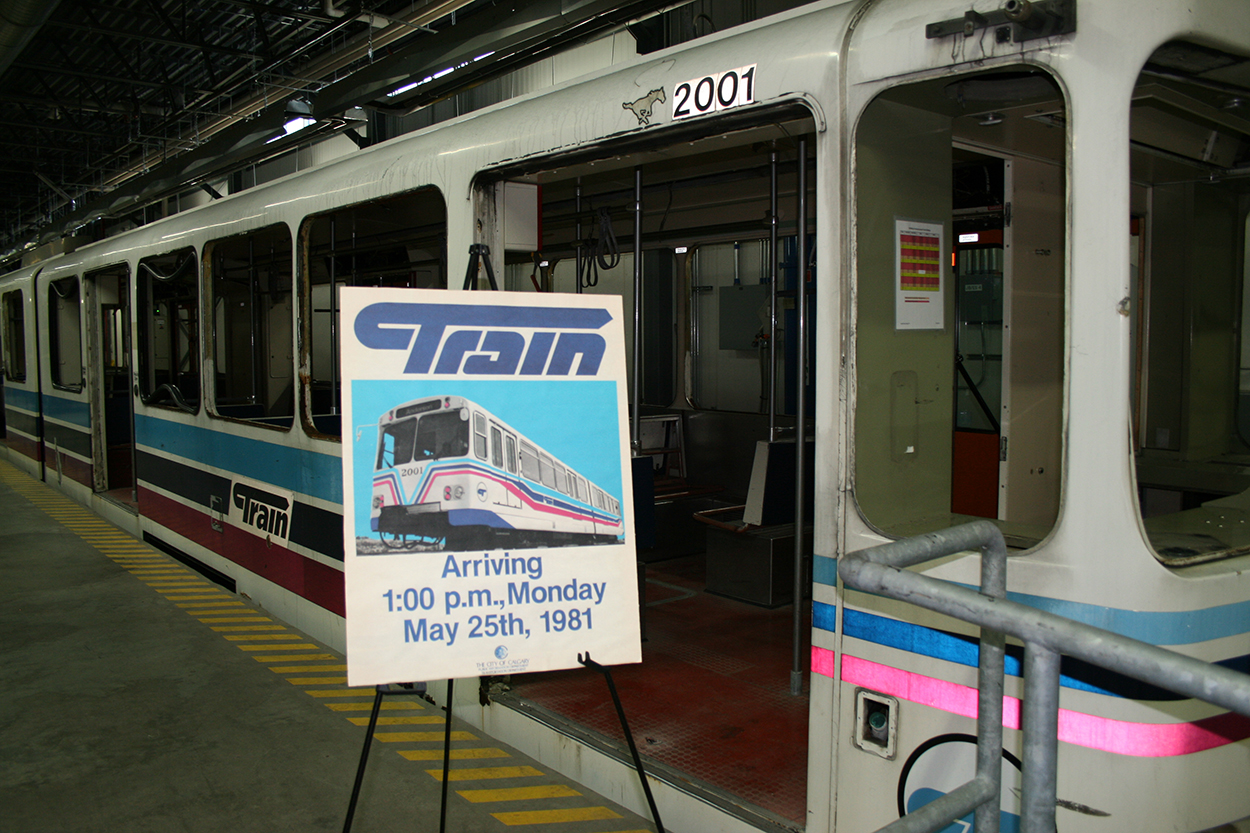 First CTrain car 2001