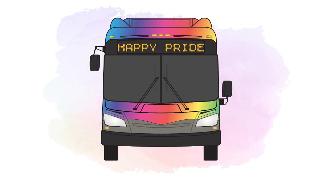 Pride bus