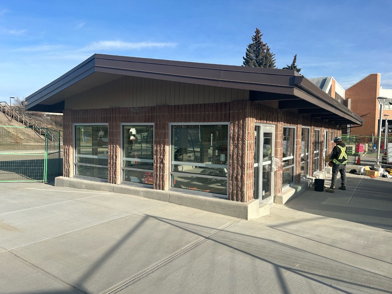 Southland Station bus shelter