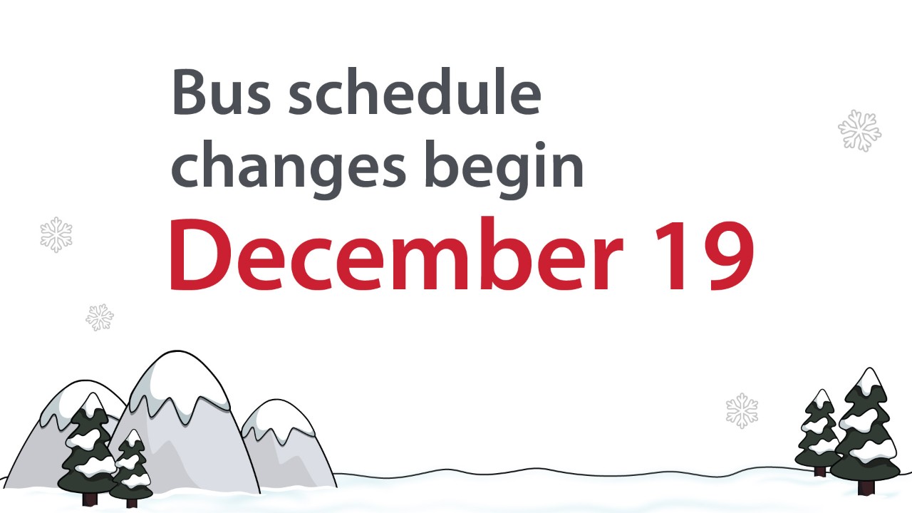 Winter Service Changes 2022